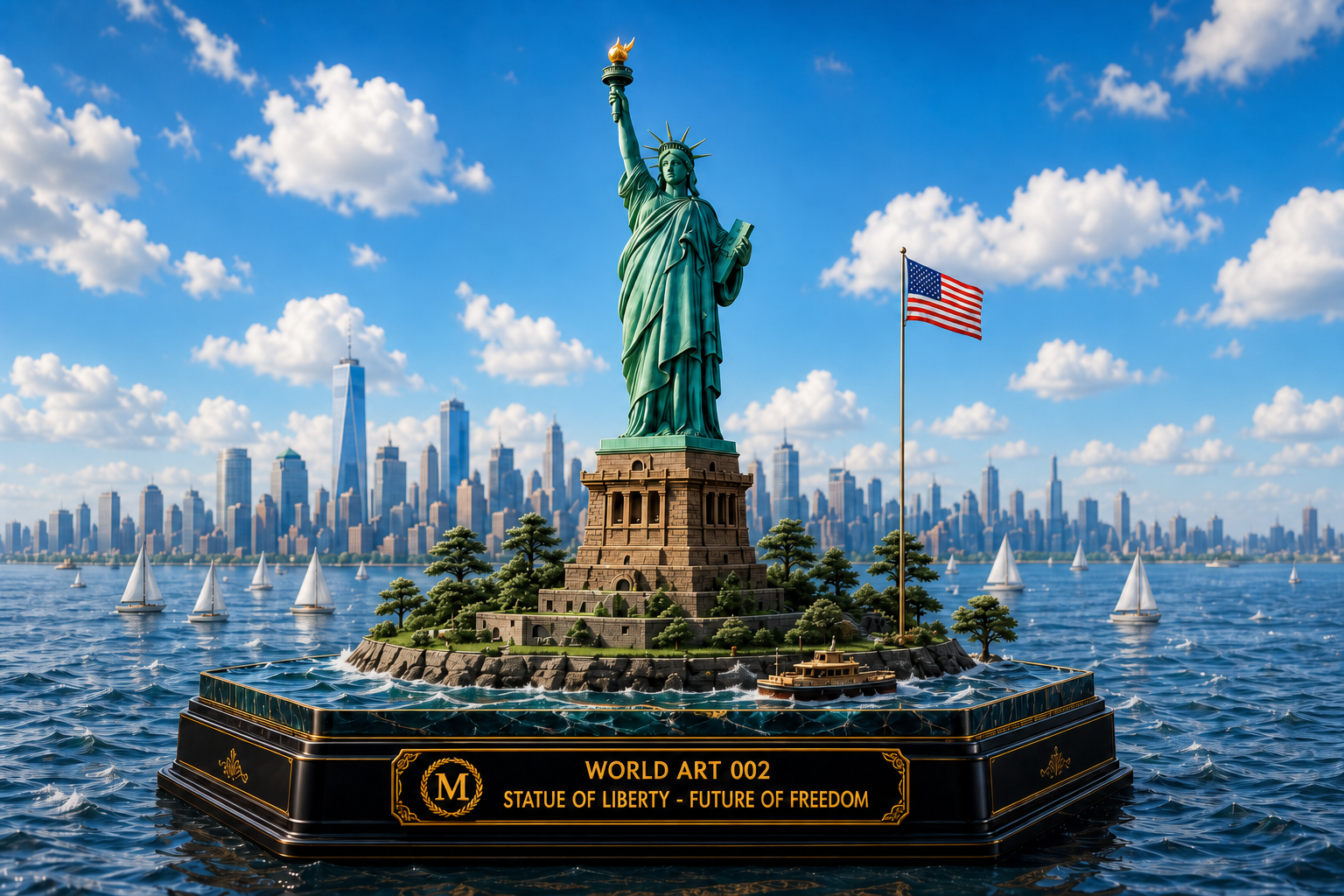 World Art 002 Statue of Liberty